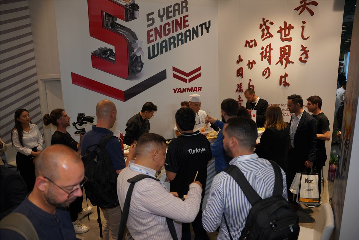 yanmar_turkey's tweet image. Automechanika Istanbul&apos;da standımızı ziyaret eden tüm müşterilerimize ve katılımcılarımıza teşekkür ederiz. Umarız ziyaretinizden ve sunulan misafirperverlikten memnun kalmışsınızdır.
 
 #YanmarEngine #PowerUp #IndustrialEngine #Automechanika #Exhibition