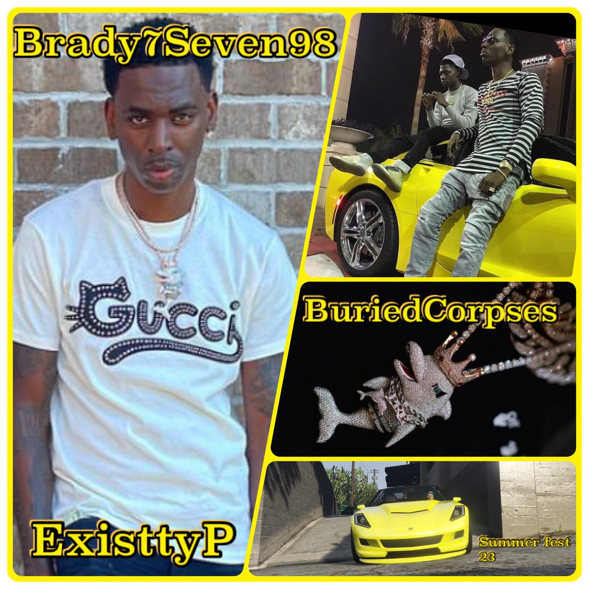 🌟Giveaway🌟

🐬Young Dolph🐬

“Long Live Dolph”

•Feat. <a href="/brady7seven98/">Brady7seven98</a> &amp; <a href="/TeamBrady7Seven/">TeamBrady7Seven</a> ☀️Summer Fest 2023☀️

🍋How To Enter🍋

🎊Follow Us🎊

<a href="/ExisttyP/">Existty🅿</a> ✅
<a href="/BuriedCorpses/">BuriedCorpses  |</a> ✅

•Like Tweet💛

•Re-Tweet♻️

•Pick a Number from: 1-50

🏆2 Winners🏆 (PS4)🎮

⏳Ends in 5 days⌛️