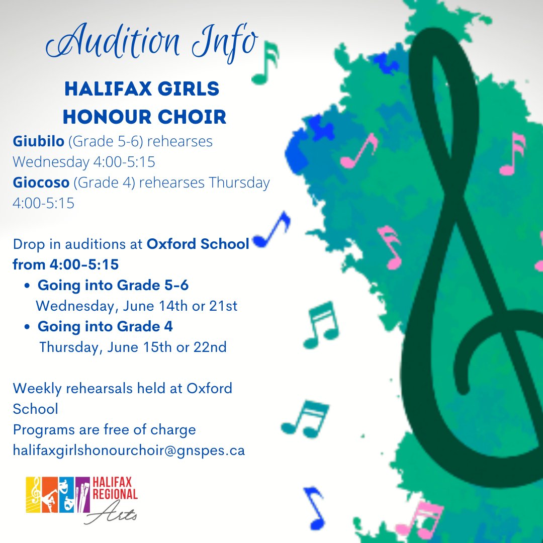 Know a child going into grades 4-6 who loves to sing? We'd love for them to join us next year
