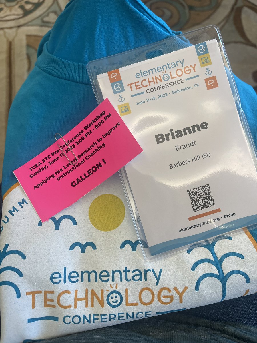 Ready to get my learn on! Birthday learning fun! 💻#nerdalert #tcea #techcoach
