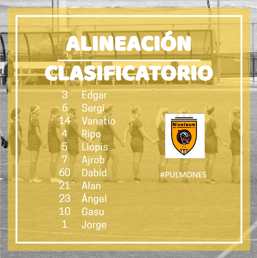 NICOTEAMBUR's tweet photo. 📢📢MAÑANA EMPEZAMOS NUESTRA HISTORIA EN EL TORNEO CLASIFICATORIO DE LA LIGA DE VERANO DE BURRIANA.

🎯LLOMBAI CENTER, 21:15 HRS.

 Esperamos vuestro apoyo. 🫡

#PULMONES https://t.co/fGYFVLQlFw