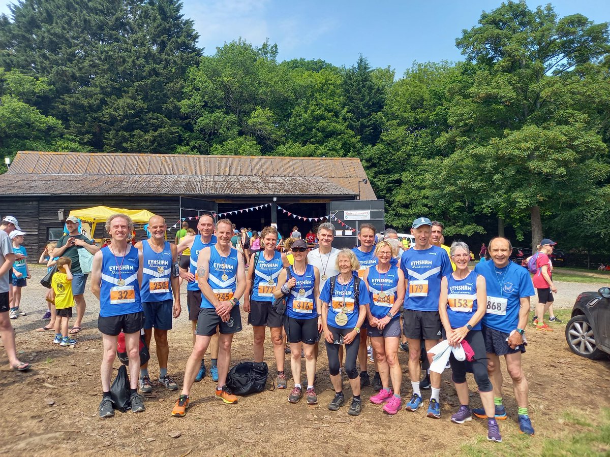 Eynsham Roadrunners (@eynshamrr) on Twitter photo Huge well done to all who part in <a href="/RunWytham/">Run Wytham Woods 10K, 5k and Fun Run</a>,either the fun run, 5k or 10k. Good club turn out, to brave the hot and humid conditions Huge well done to all who part in <a href="/RunWytham/">Run Wytham Woods 10K, 5k and Fun Run</a>,either the fun run, 5k or 10k. Good club turn out, to brave the hot and humid conditions