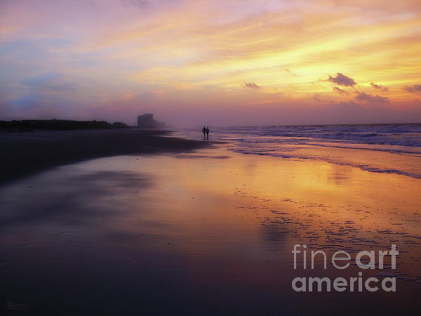 jeff_breiman's tweet image. New artwork for sale! - &quot;Sunset Walk On Myrtle Beach&quot; - fineartamerica.com/featured/sunse… @fineartamerica