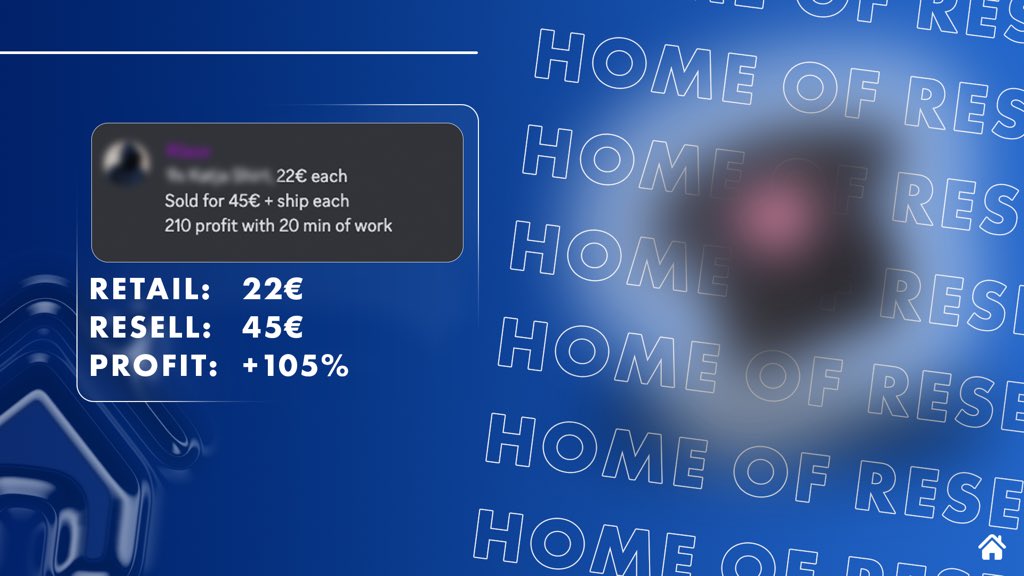 It‘s funny how items are in stock for over 10 minutes and almost seem bricky but then sell for more than double within the next hour 🤔
We don’t complain 🤐📈