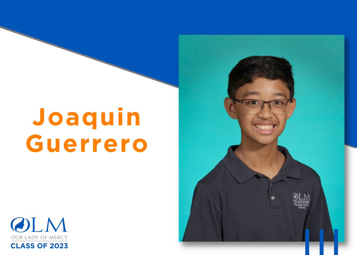 Congratulations to Joaquin Guerrero '23 on receiving the Ignatian Academic Scholarship to <a href="/SJPREP/">St. Joseph's Prep</a>! The OLM community is very proud of Joaquin and all his accomplishments!