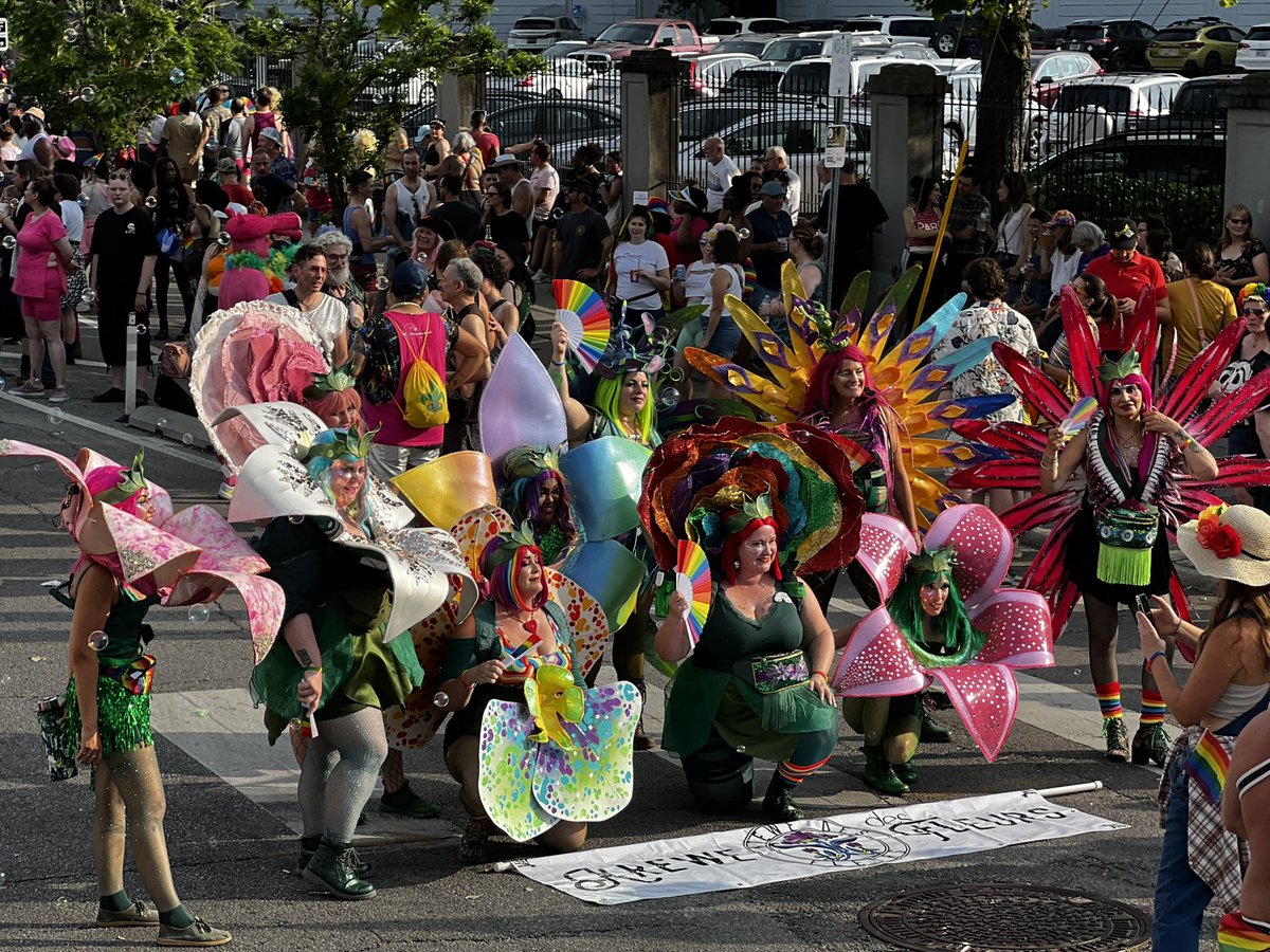 New Orleans we love you! Pride was simply amazing!  Twitter friends buckle up because are about to share all of our memories from yesterday parade. Head out to Nola.com you will catch our float in their Pride article. ❤️🏳️‍🌈
<a href="/OdieRetail/">Odie A</a> @JacksonTingley <a href="/ElviraDeCuir/">ED</a>