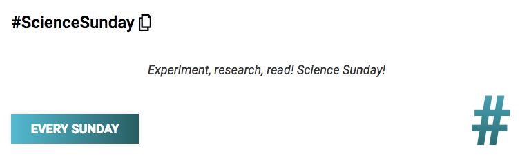 Experiment, research, read! #ScienceSunday!
More hashtags on HashtagPicker.com #smm