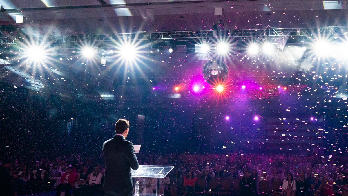 TPUSA's tweet photo. THAT'S A WRAP on #YWLS2023!✨🪩

Thank you to everyone for making this the best event of the year for conservative women! 💖 https://t.co/uxyGy9zzdG