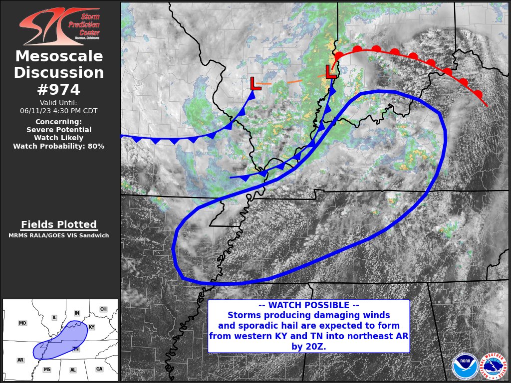 1:58pm CDT #SPC_MD 0974 , #kywx #tnwx #inwx #ilwx #mowx #arwx #mswx, spc.noaa.gov/products/md/md…