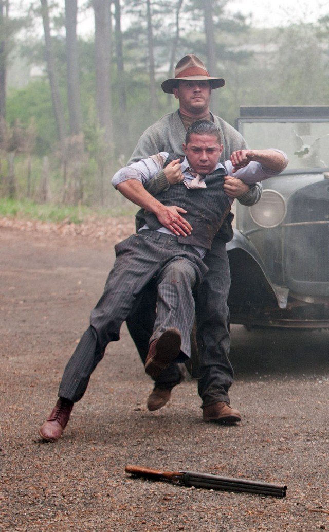 Shia LaBeouf et Tom Hardy
Des hommes sans loi