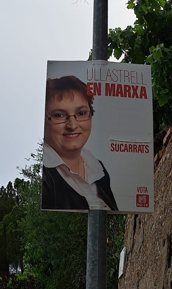 ERCUllastrell's tweet photo. La bona gent del @PSCTerrassa ha tingut molta feina confeccionant llistes fantasma per les municipals a #Ullastrell i arreu de la comarca. És normal que en 15 dies no hagin tingut temps de treure els cartells.
Aquest twitt només pretén ser un humil recordatori
#DeRes
@MonTerrassa https://t.co/DMrSqRLLwm