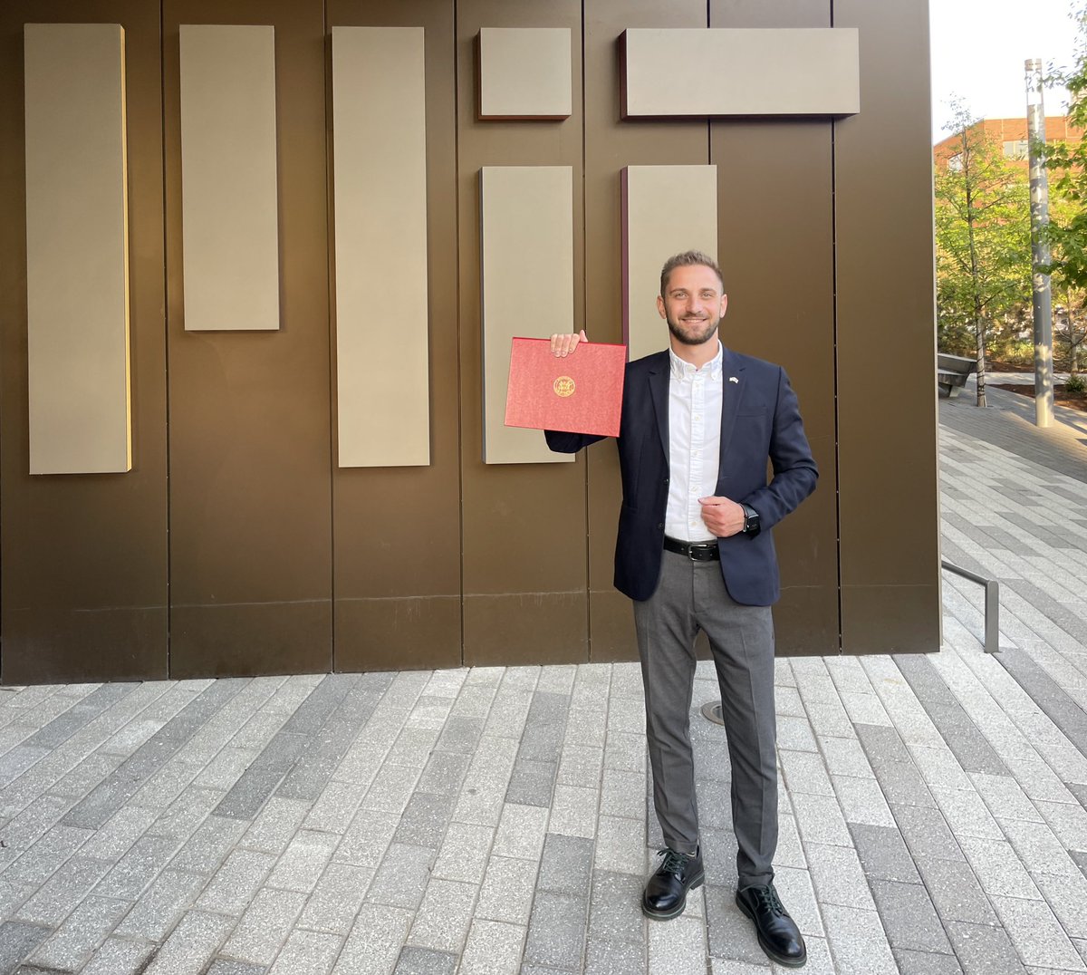 I am proud to announce that successfully completed a program of graduate study and professional development at <a href="/MIT/">Massachusetts Institute of Technology (MIT)</a> <a href="/MITdusp/">MIT Urban Planning @mitdusp.bsky.social</a> It's a big honor for me that awarded certificate is signed by the President of the United States of America Joe Biden. 
#mit #mitdusp #urbanstudies