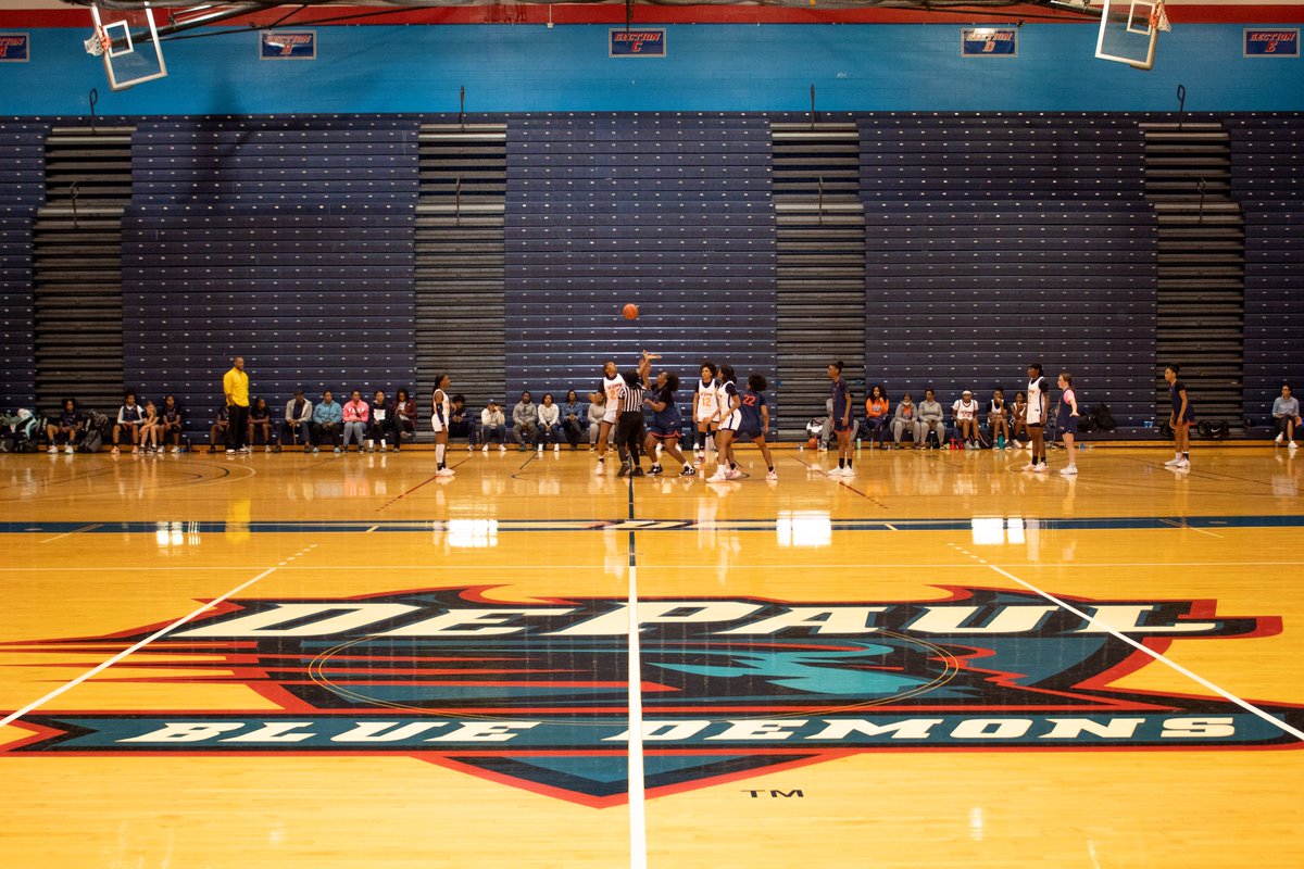 A BIG Blue Demon thank you to all of the teams who participated in our @DePaulWBBHoops team camp over the past few days! #BlueGrit 🔵😈