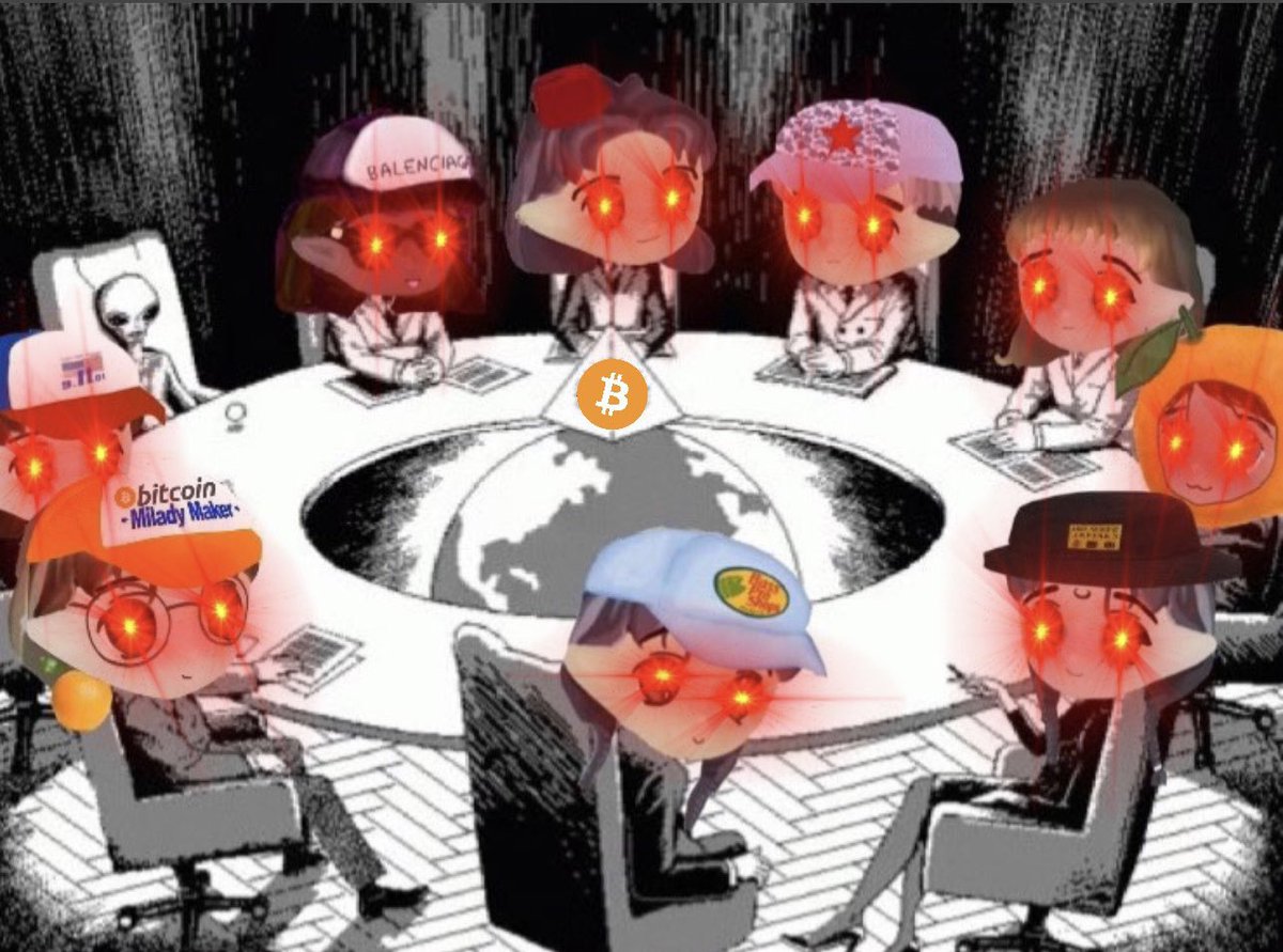 BitcoinMiladys's tweet photo. LASER EYES WOLRD ORDER

⚡️⚡️⚡️⚡️⚡️⚡️⚡️⚡️⚡️

LAST CHANCE TO GET IN https://t.co/UveFs6QbCa https://t.co/XWqiSsx435