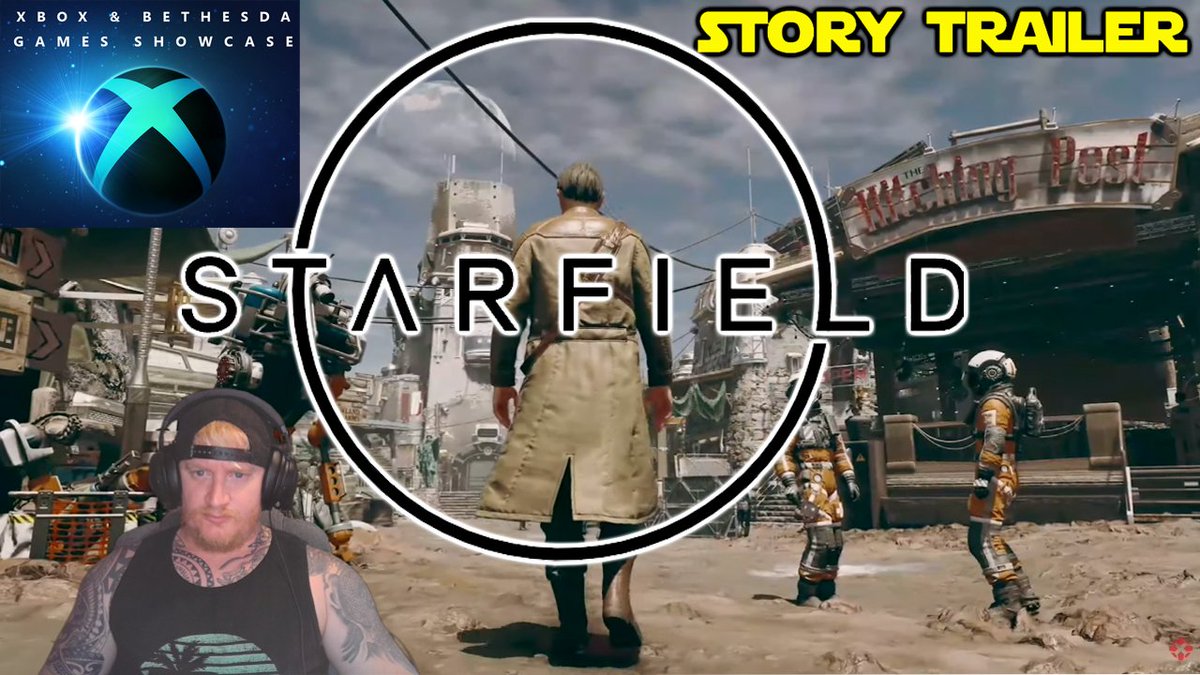 Starfield - Story Trailer | Xbox Games Showcase 2023 (Reaction) youtu.be/09KxbxH3IAk 

via <a href="/YouTube/">YouTube</a> #XboxShowcase #Bethesda #Starfield #StarfieldDirect #gametrailers