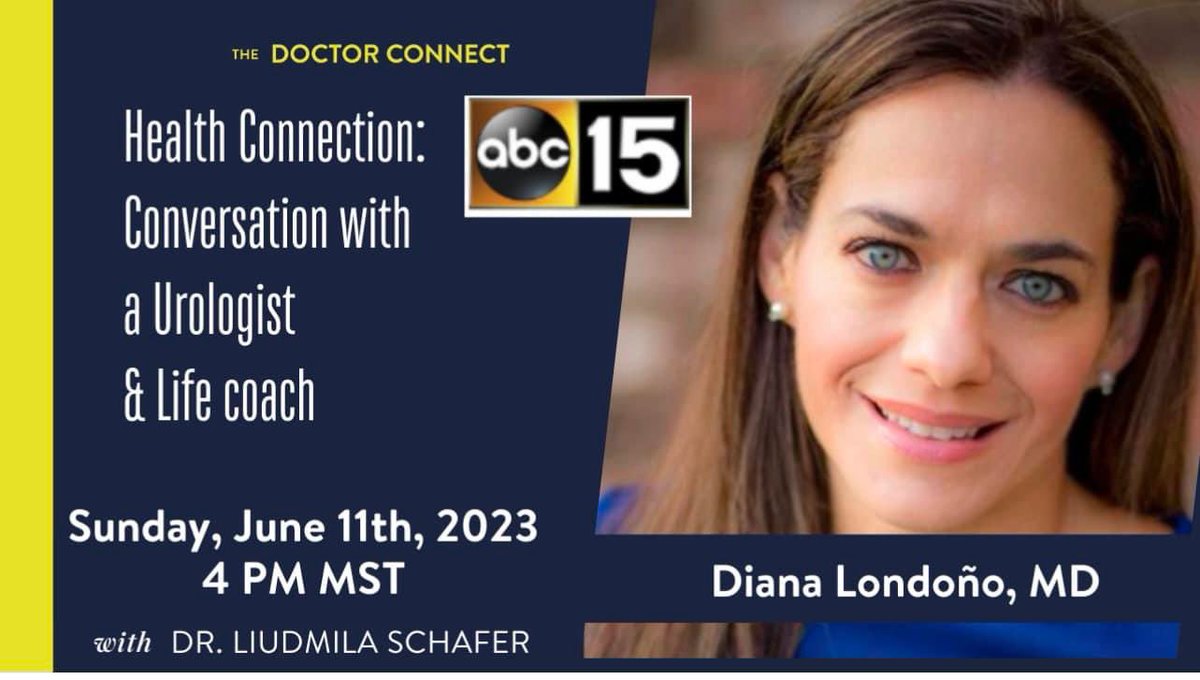 Today!! Let’s talk about #stressrelief -#physicianburnout and #healingjourney! Thank you @MdLiudmila !! Grateful to share my message with @abc15