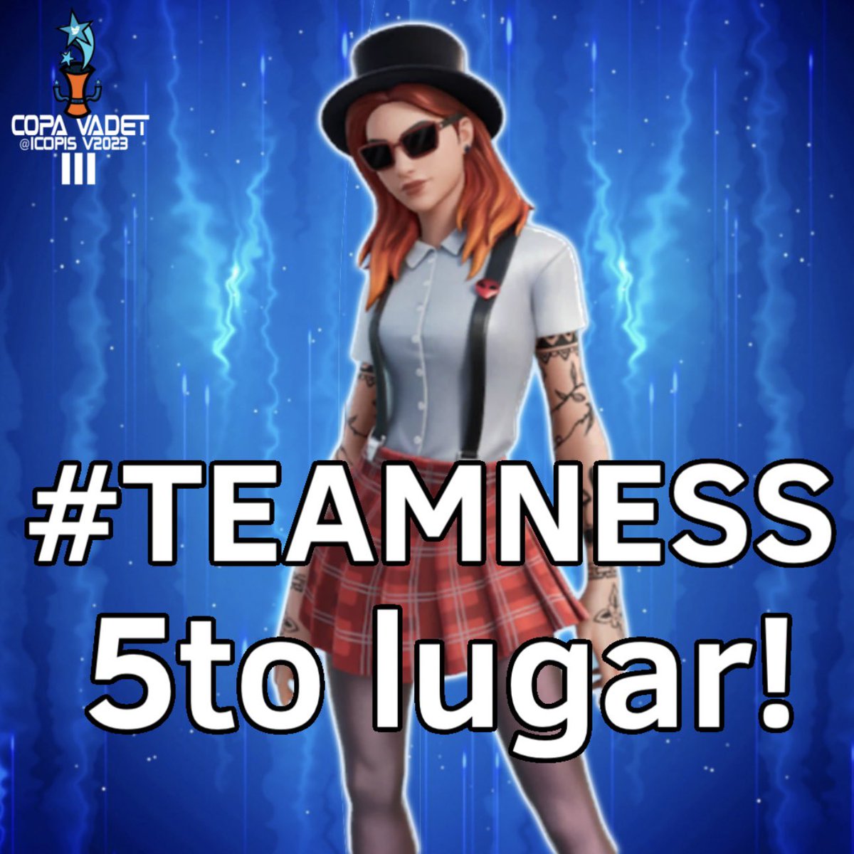 Copa_Vadet's tweet photo. @NessRedhead 
#TeamNess quedo en 5to lugar!
Enhorabuena!🥳🥳🥳
#CopaVadet https://t.co/hzcLCnJimy
