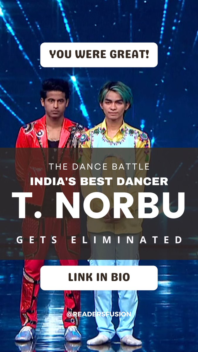 ReadersFusion's tweet image. A heartfelt goodbye to the incredible #Dancer T. Norbu as he gets eliminated today.  

Your passion and talent have left us in awe, and we'll miss your breathtaking performances. Keep shining and inspiring others with your moves! 👏 

Details, shorturl.at/isvLY

#IBD3