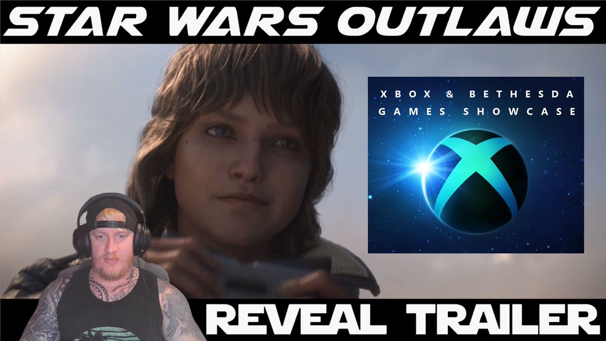 Star Wars Outlaws - Official Reveal Trailer | Xbox Showcase 2023 (Reaction) youtu.be/fg2EdV8Cp84 

via <a href="/YouTube/">YouTube</a> #XboxGamesShowcase #starwarsoutlaws #StarWars #Xbox #videogames #gametrailers