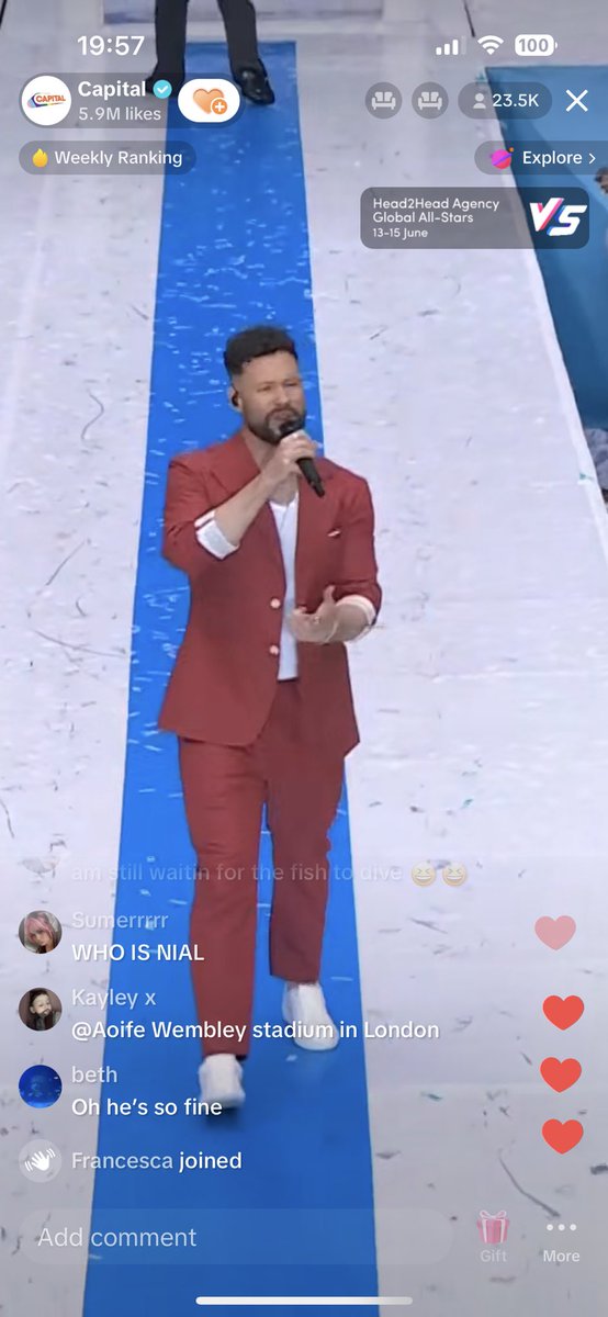 CalumScott_Hull's tweet photo. Smashed it out the park! 

@calumscott performed whistle with @JaxJones at this years @CapitalOfficial #CapitalSTB and slayed! Proud of our homeboy https://t.co/Z32CGtz3PA