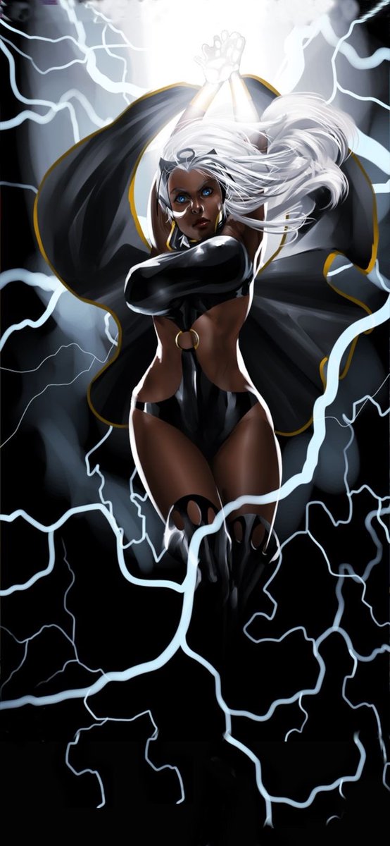 Storm’s raging!!! Artist:unknown (shout for credit)
#storm #xmencomics