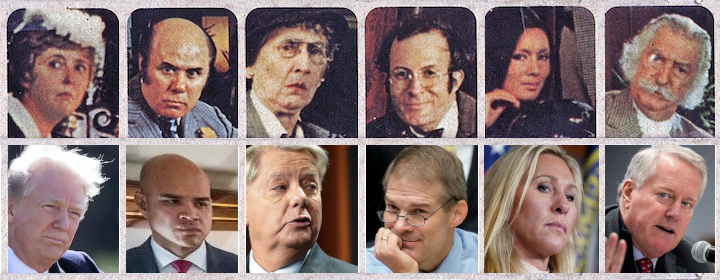 AMCinHogtown's tweet photo. I know Mitch McConnell is a dead ringer for Mrs. Peacock, but there can only be so many suspects
#Clue #ItwasTrump #intheBathroom #withtheTopSecretDocuments
@theliamnissan
@meidasjordy
@MichaelCohen212
@MichaelRapaport 
@gtconway3d https://t.co/VlPdRYTyPa