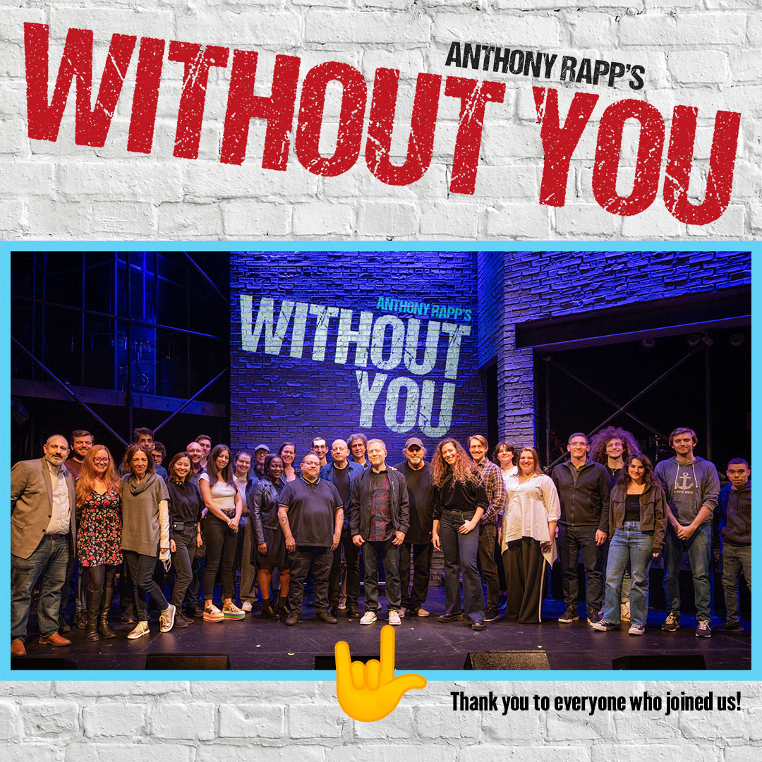 "No day but today." Thank you to everyone who has supported and joined us to experience this beautiful story with Anthony Rapp, his life, music and look into the experiences and people that shape our lives. Continue to follow our social channels for future updates! 🤟