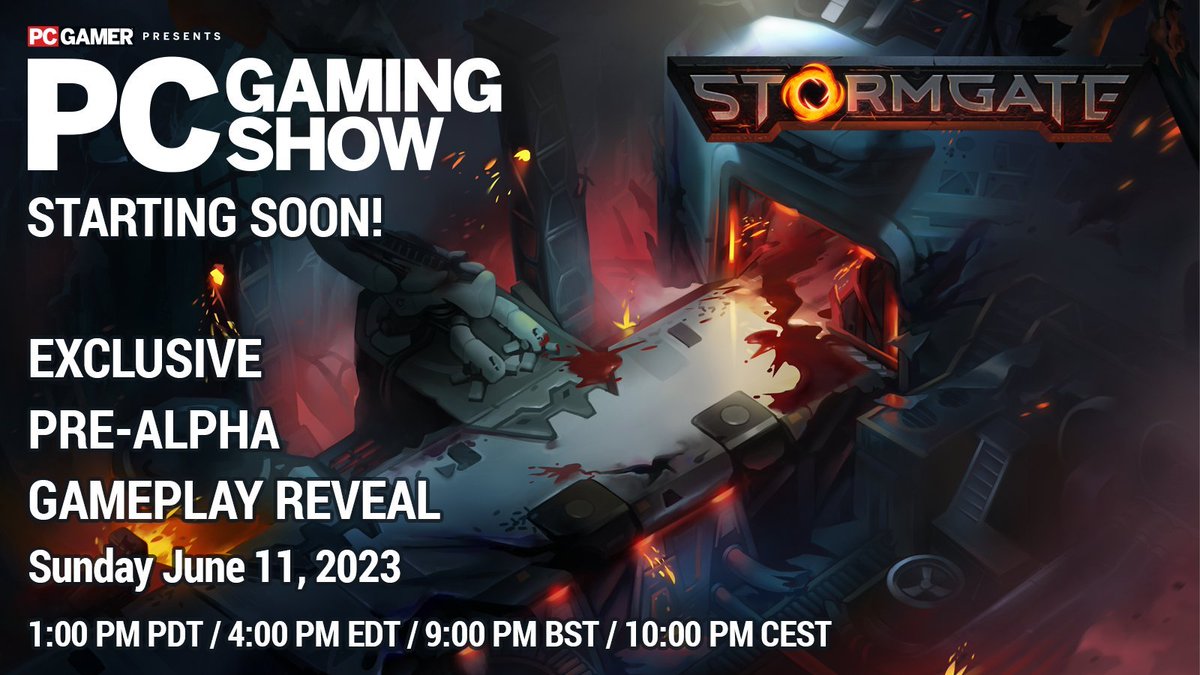 LES AMIS C'est parti on lance le live pour suivre la conférence du PC Gaming Show avec @KokaStarcraft et @iamTKL_ ! Le futur du RTS compétitif sous nos yeux ébahis c'est maintenant (enfin à 22h breeef) twitch.tv/comebacktv