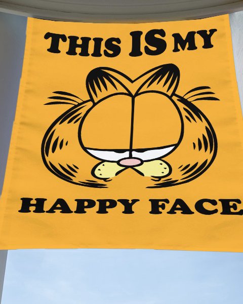 GarfieldMonth's tweet photo. Today, the People's House – your house – sends a clear message to the country and to the world.  

America is a nation of #Garfield. 
#fixed #ftfy #garfieldmonth https://t.co/i0zWPbO8gb