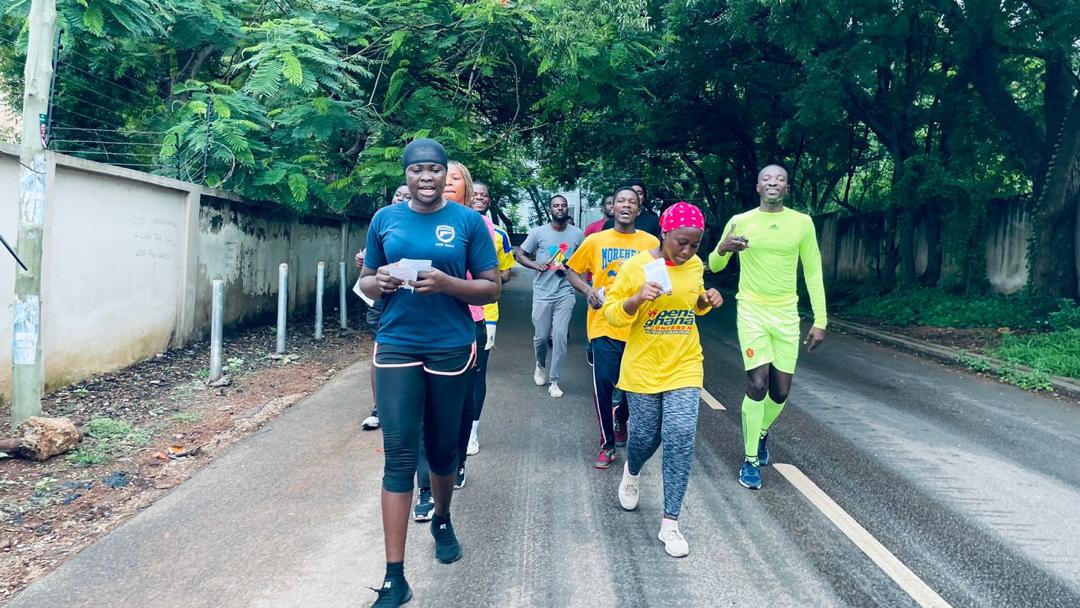 royal_trs's tweet photo. The Danquah Worship Centre  of the church of Pentecost  incorporated a fitness walk and indoor games as a celebration of youth week. https://t.co/d7H1PSFql5