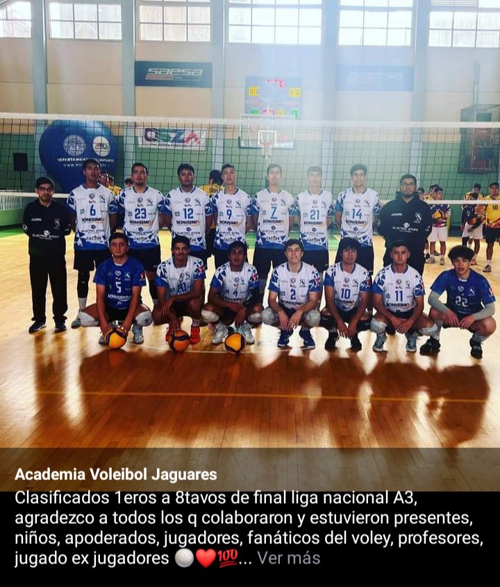 MoragaRosas's tweet photo. #VOLEIBOLXCDO 
Buenas tardes gran transmisión,un abrazo desde Puerto Montt a la academia de Voley Jaguares,de Puerto Montt,quienes en su primer año de participación ya quedaron en la quinta posición de la liga A 2; felicidades y a seguir creciendo. https://t.co/97I4IgcINO