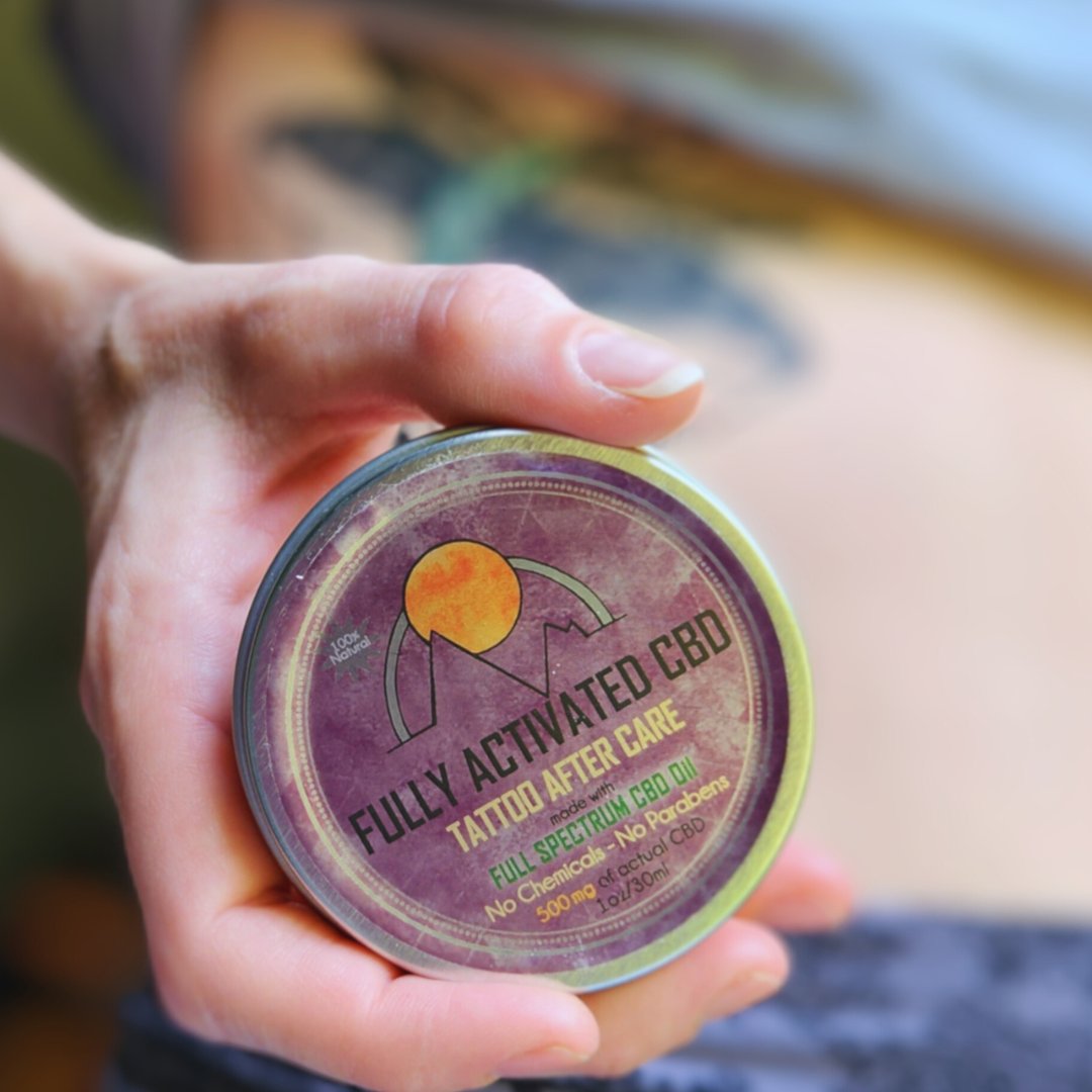 Fully_Activated's tweet image. Give your tattoo the TLC it deserves with our CBD Tattoo AfterCare Salve. Experience the difference and enhance your healing journey! 🌿🖤

fullyactivatedcbd.com

#fullyactivatedcbd #fullyactivated #ActivateYourLife #cbd #fullspectrum #cbdfortattoos #tattooaftercare #tattoocare