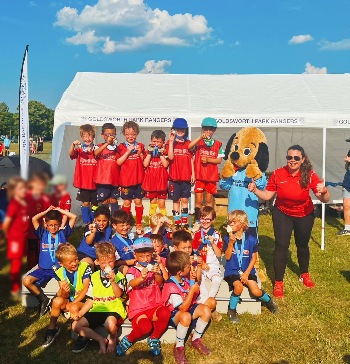 Our Super Sporty Kidz U6s played in their first ever tournament yesterday at @GPRFC 

The kids were all fantastic &amp; it was so exciting to watch them make a big save, a nice pass, a good tackle and some score their first ever goals. 

Well done kids 👏🏻 🥅 ☀️ 🥇 !

⚽️⚽️⚽️⚽️⚽️⚽️⚽️⚽️