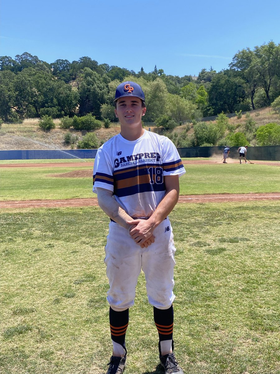 F: Gameprep Baseball Academy 2025 6, Modesto Hustle 2025 6
PoG: Jackson Ruegg 3-4, 2 2B, 3 RBI, R