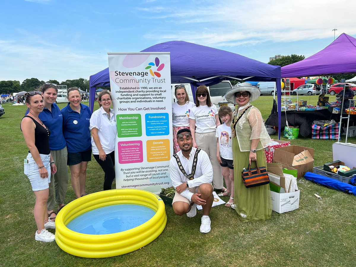 What a day we've had at #StevenageDay2023 😀 Thank you to everyone who stopped by to say hello! #StevenageComingTogether