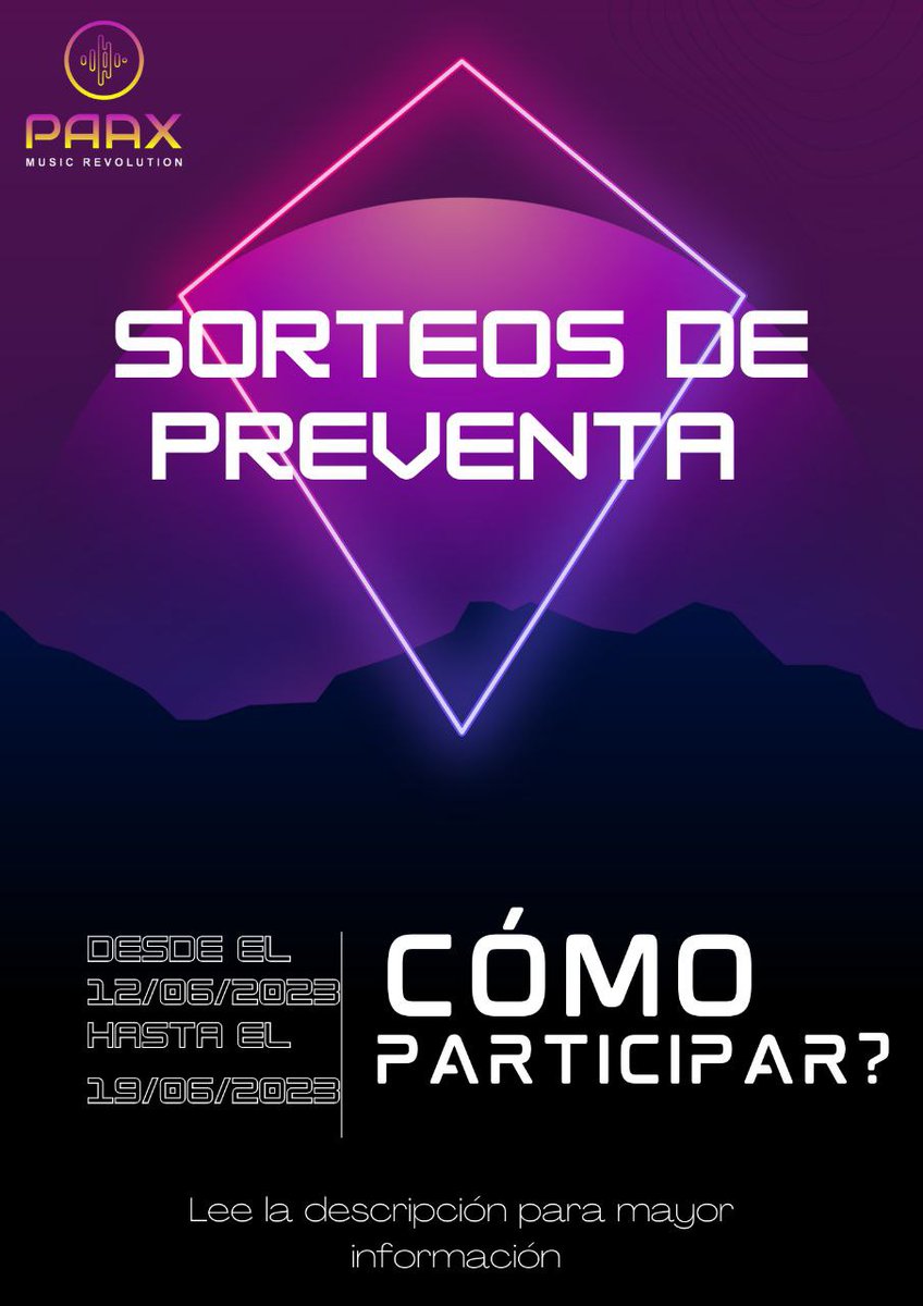 🤩 DOBLE SORTEO PREVENTA DE PAAX 🤩
🛍️SORTEO 1🛍️: 10 compras sobre 0.1 BNB se van a premiar de manera al azar. Al final de la preventa nosotros te haremos un recargo de un 10% adicional. 
🛍️SORTEO 2🛍️: Escogeremos 3 compras sobre un BNB de manera al azar. Recibirán un 15%.