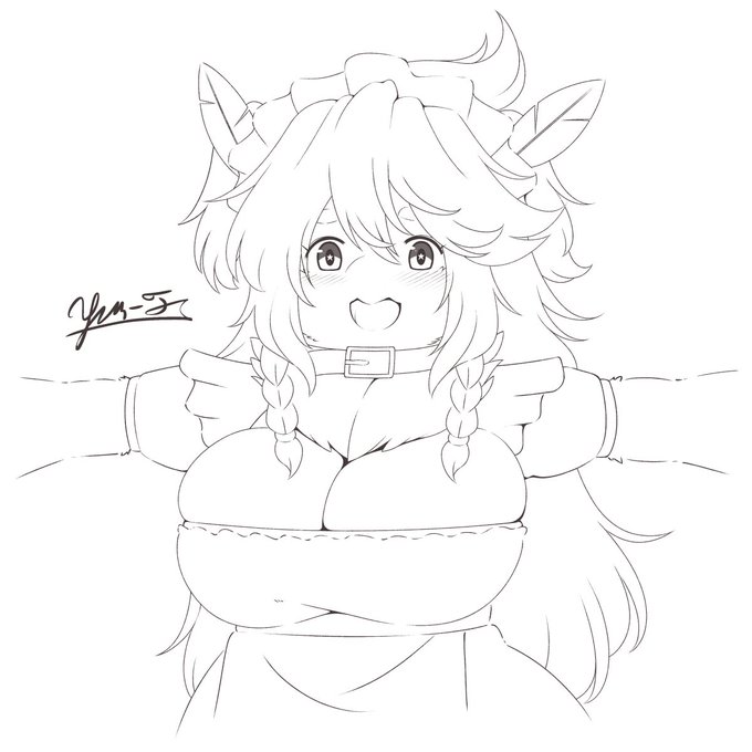 ロリ巨乳とりメイドwip🐤 https://t.co/UM4gOOcMYX