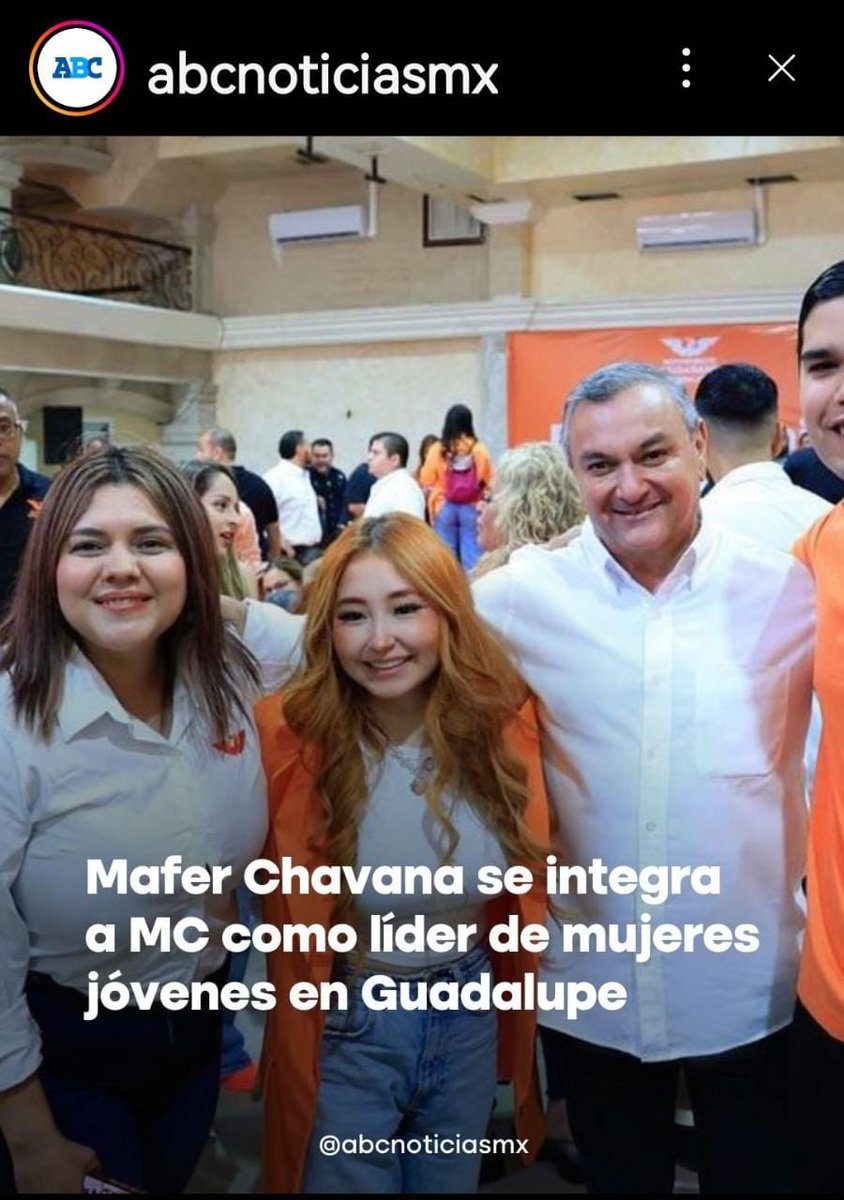 Cuando pensaba que la política en Nuevo León dejaría de ser una burla, leo esto! Que te parece <a href="/GustavoRocMtz/">Gustavo Master of Disaster Rocha</a> ???? La hija de #Chavana a #movimientoNaranja! Y luego porque nos va como nos va 🤦🏻‍♀️