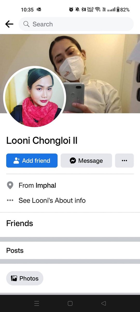 Lenin narengbam on twitter airindia tell to miss chongloi that if