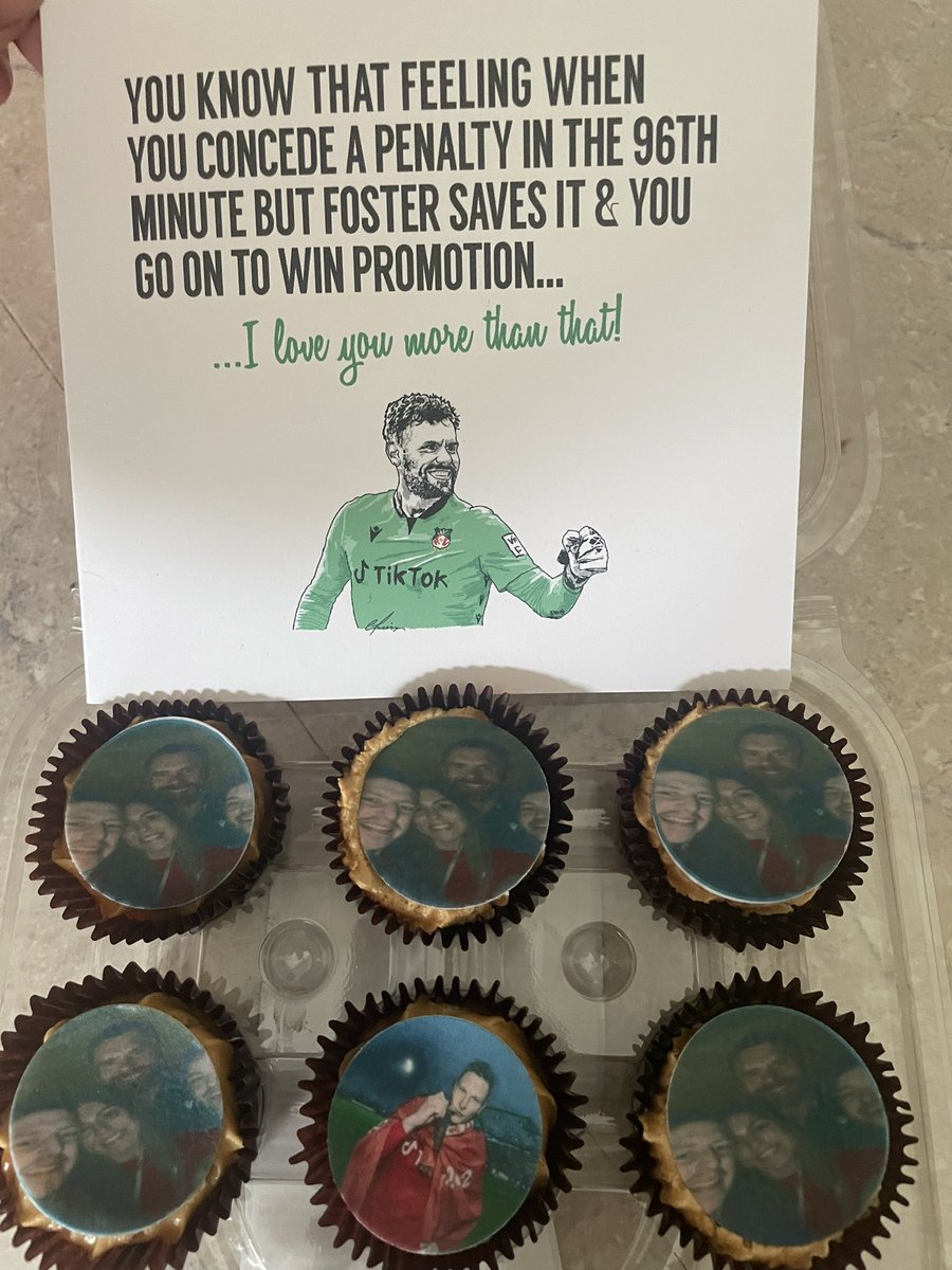 What a card btw

It’s @BenFoster s world and we’re all living in it😎