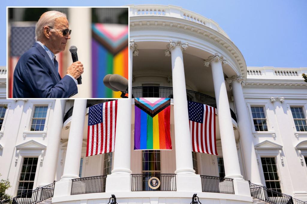 White House accused of US Flag Code violation over Pride Month display trib.al/ZyY1IM7