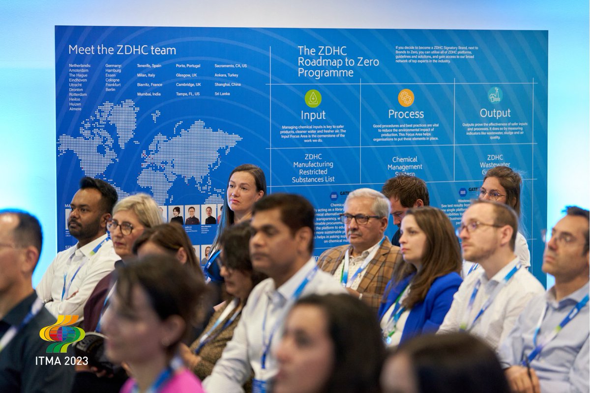 ITMA2027's tweet photo. Catch upcoming technological trends that will shape the future of a digitised, integrated textile and garment production value-chain. 
 
Catch the day’s highlights on ITMAlive News Flash! https://t.co/eRv46OL0Va 
 
Register online for your Visitor Badge: https://t.co/7870kOxgXg https://t.co/l6oYGEFRfx