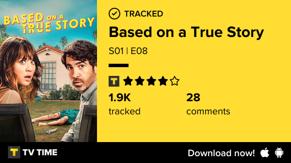 Sandberg_Max's tweet photo. I've just watched episode S01 | E08 of Based on a True Story! https://t.co/8fuJkdmjYw #tvtime https://t.co/cHj5QgEOaj