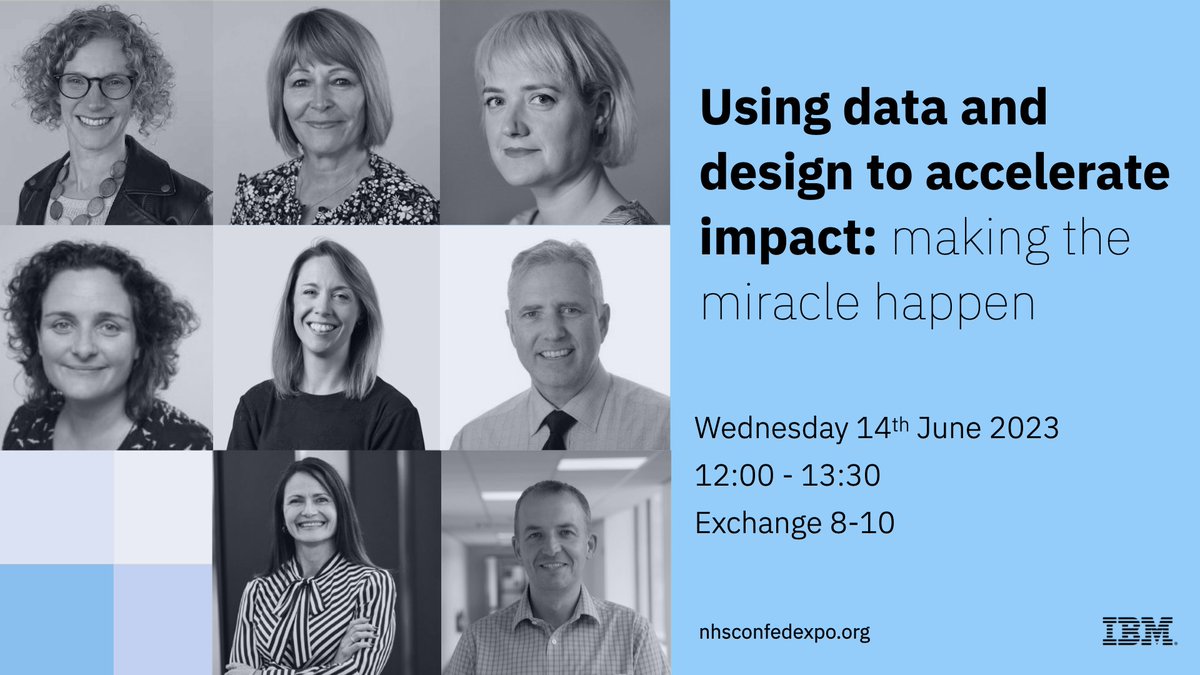 Kermanjasavala's tweet image. Are you ready to make the miraculous happen?🔮Join us at #NHSConfedExpo to explore how to use data insights and human-centred design to be impactful. Hear from visionaries, embrace problem solving and unlock innovation. Don&apos;t miss out! #IBMConded23 #IBMUK ibm.biz/miracles