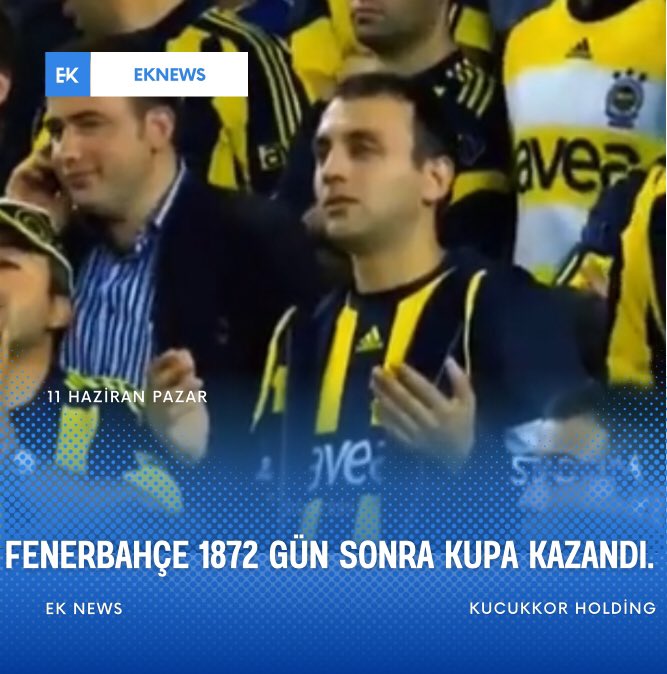 Fenerbahçe 1872 gün sonra kupa kazandı. #earthquake 
#LeMans24 #OVERPASSinMNL_Baekhyun #TaleOfTheNineTailed1938 #UELfinal #ukrainecounteroffensive