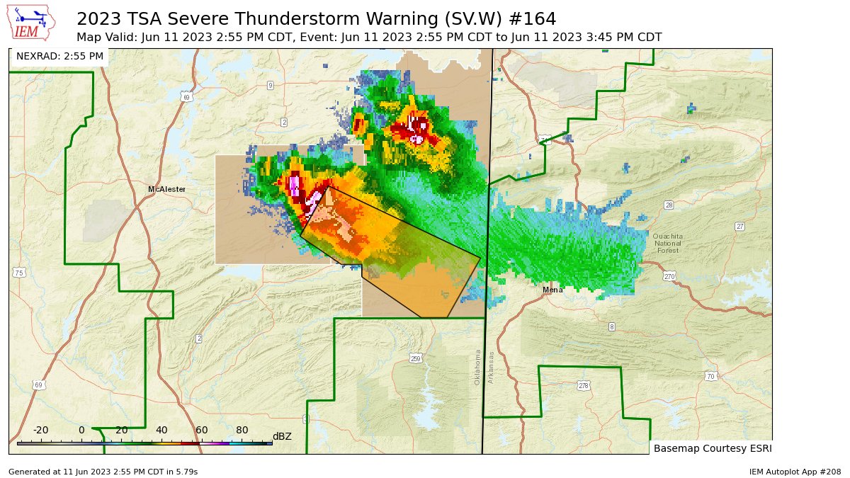 + Noaa weather alerts.. on Twitter "TSA issues Severe Thunderstorm