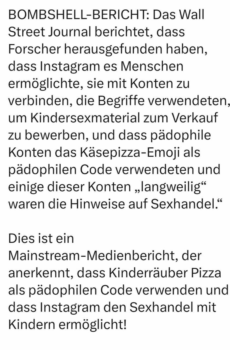 PetraMessmer81's tweet image. #pizzagateisreal