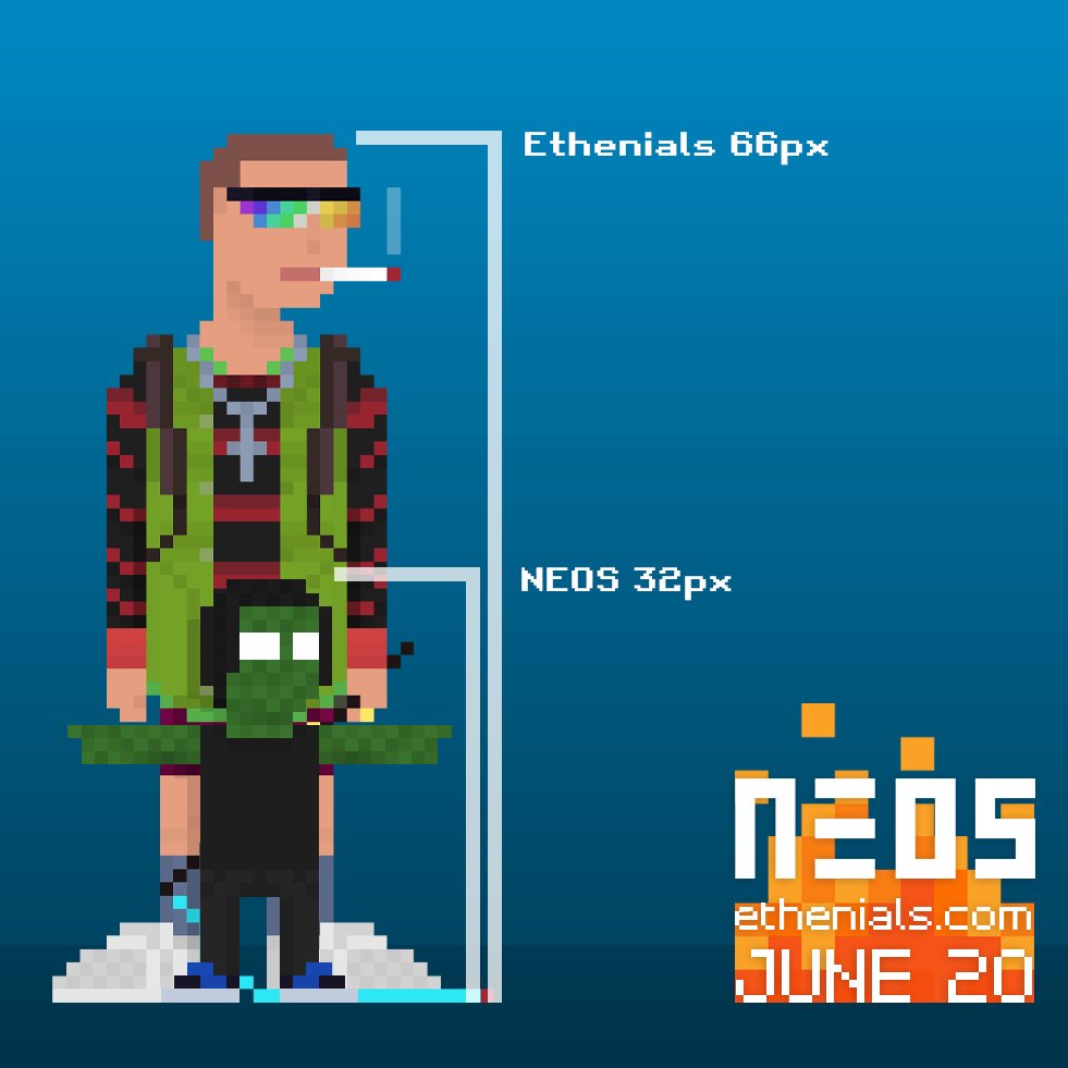 ethenials's tweet photo. From ETHΞNIALS with love:

▫️Join our discord server https://t.co/x0rar0ypqz 
▫️Use the !WL command in our public channels. (English and Español).
▫️Drop your ETH addy in “neos-whitelist” channel.

Alternatively:

▫️Support this project by minting  ETHΞNIALS for automatic WL https://t.co/ddP0nctFJR

Let’s go! #ETHΞNIALS #NΞOS #NFT #pixelart #pfpNFT #FreeNFTs