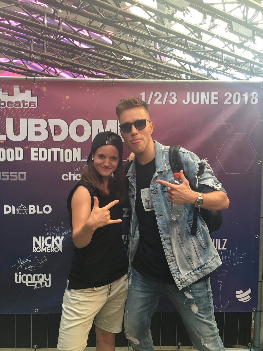 NickyRSwiss's tweet photo. ok guys it‘s happening: after five years I finally feel ready for a @nickyromero gig again. will be show 26. first one after quitting my „fangirling“. just wanted to share this with you 😎🙋‍♀️ @PAROOKAVILLE here we go in the end of july 💃 super stoked to see Nick perform again! https://t.co/9zBEyuhu5u