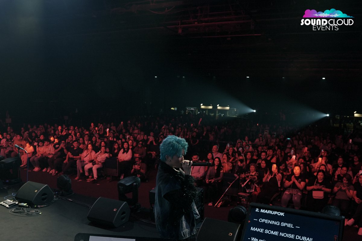 soundcloudevent's tweet photo. We're here because of the music.

Here are some of the concert highlights of KZ Tandingan live in Dubai last June 9, 2023 @ Dubai World Trade Center Hall 8. 

#KZTandinganliveinDubai #KZTandingan #SoundCloudEvents https://t.co/GPo0CUstZ3